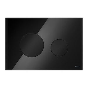 TECEloop - Ovládacie tlačidlo pre WC, lesklé čierne sklo 9240657 vyobraziť