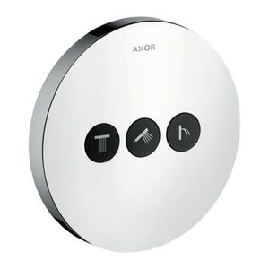 Axor ShowerSelect - Ventil pod omietku pre 3 spotrebiče, chróm 36727000 vyobraziť