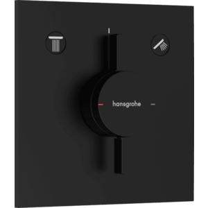 Hansgrohe DuoTurn E - Batéria pod omietku pre 2 spotrebiče, čierna matná 75417670 vyobraziť