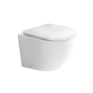 MEREO - WC závesné kapotované, RIMLESS, 490x370x360, keramické, vr. sedátka CSS115SN VSD82S2 vyobraziť