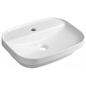 ISVEA - INFINITY keramické umývadlo zápustné, 55x40cm, biela 10NF50055 vyobraziť