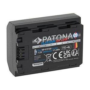 PATONA PATONA - Aku Sony NP-FZ100 2400mAh Li-Ion Platinum USB-C vyobraziť