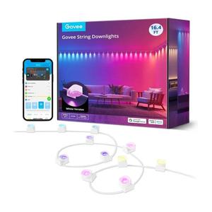 Govee Govee - RGBIC LED String Downlights 5m Wi-Fi vyobraziť