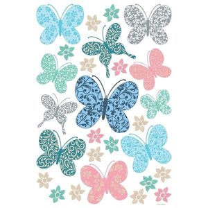 Samolepiaca dekorácia Butterflies, 42, 5 x 65 cm vyobraziť