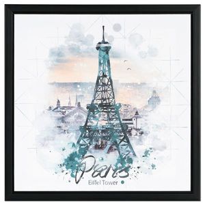 Plátený obraz v rámčeku Paris, 40 x 40 x 2, 5 cm vyobraziť