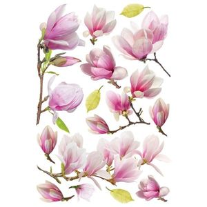 Samolepiaca dekorácia Magnolia Flowers, 42, 5 x 65 cm vyobraziť