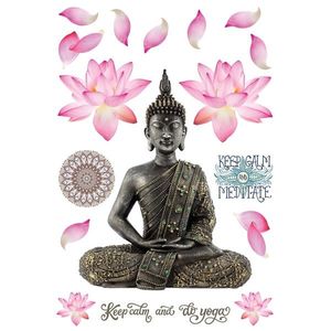 Samolepiaca dekorácia Budha, 42, 5 x 65 cm vyobraziť