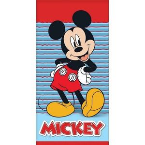 Carbotex Detská osuška Mickey Mouse Vždy s úsmevom, 70 x 140 cm vyobraziť