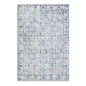 Svetlomodrý koberec 200x290 cm Saveh Cream Blue – Elle Decoration vyobraziť