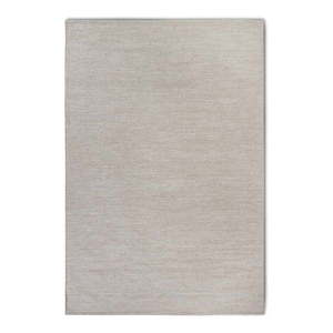 Béžový ručne tkaný koberec s prímesou vlny 80x150 cm Pradesh Linen White – Elle Decoration vyobraziť