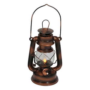 LED lampáš v bronzovej farbe (výška 19 cm) – Hilight vyobraziť