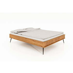 Dvojlôžková posteľ z dubového dreva 160x200 cm Kula - The Beds vyobraziť