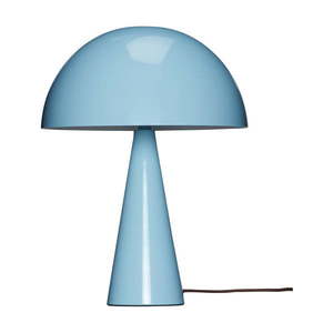 Svetlomodrá stolová lampa (výška 33 cm) Mush – Hübsch vyobraziť