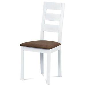 Sconto Jedálenská stolička DIANA biela/hnedá vyobraziť
