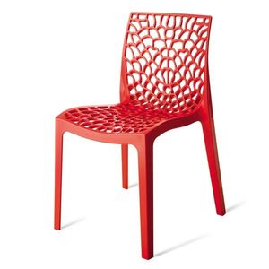 Sconto Jedálenská stolička GRUVYER červená vyobraziť