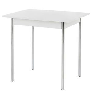 Sconto Jedálenský stôl KOELN II biela/chróm vyobraziť