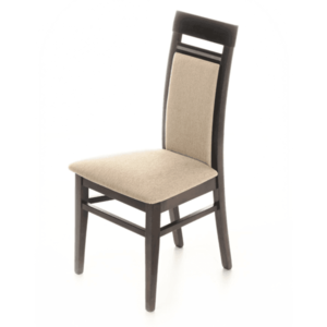 Sconto Jedálenská stolička MALLORCA FR13 orech tmavý/béžová vyobraziť