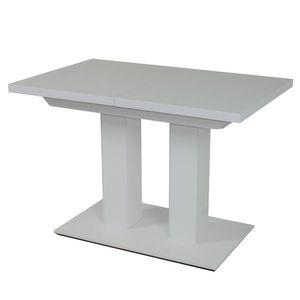 Sconto Jedálenský stôl SENWE 1 biela/120 cm vyobraziť