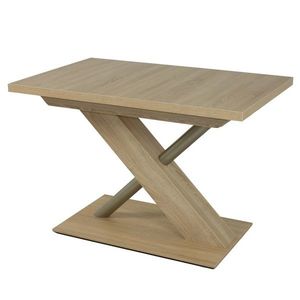 Sconto Jedálenský stôl UTENDI 1 dub sonoma, šírka 120 cm, rozkladací vyobraziť