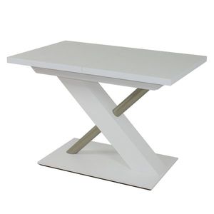 Sconto Jedálenský stôl UTENDI 1 biela, šírka 120 cm, rozkladací vyobraziť