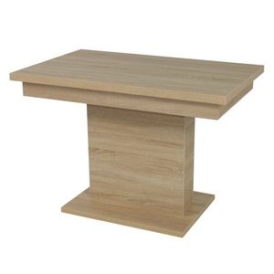 Sconto Jedálenský stôl SHIDA 2 dub sonoma, šírka 110 cm, rozkladací vyobraziť