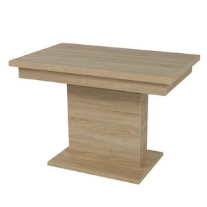 Sconto Jedálenský stôl SHIDA 2 dub sonoma, šírka 120 cm, rozkladací vyobraziť