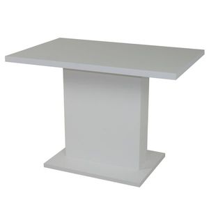 Sconto Jedálenský stôl SHIDA 1 biela, šírka 130 cm vyobraziť