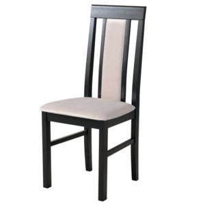 Sconto Jedálenská stolička NILA 2 NEW čierna/béžová vyobraziť