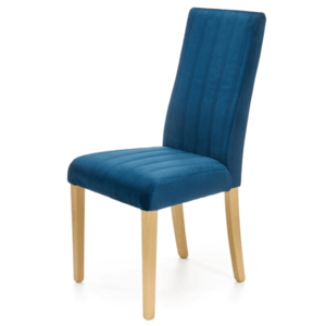 Sconto Jedálenská stolička DIAGU 3 dub medový/modrá vyobraziť