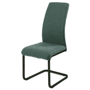 Sconto Jedálenská stolička JANIE zelenomodrá/čierna vyobraziť