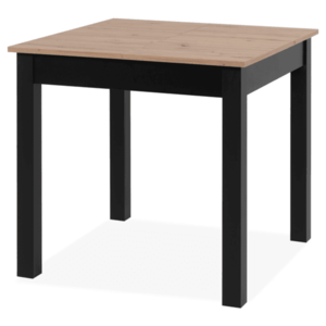 Sconto Jedálenský stôl BUD 80 dub artisan/čierna vyobraziť