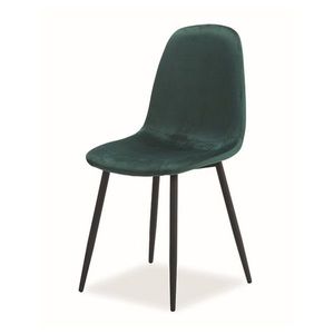 Sconto Jedálenská stolička FUX zelená/čierna vyobraziť