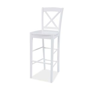 Sconto Barová stolička BORUWI biela vyobraziť