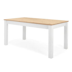 Sconto Jedálenský stôl BALDWIN dub artisan/biela vyobraziť