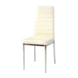 Sconto Jedálenská stolička SIGH-261 krémová/chróm vyobraziť