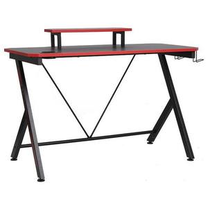 Sconto Herný stôl SIGB-202 čierna/červená vyobraziť