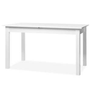 Sconto Jedálenský stôl BUD biela, 140x80 cm vyobraziť