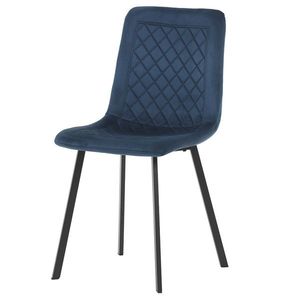 Sconto Jedálenská stolička GLORY modrá/čierna vyobraziť