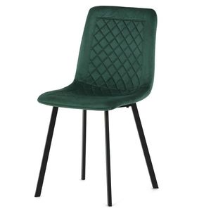 Sconto Jedálenská stolička GLORY zelená/čierna vyobraziť