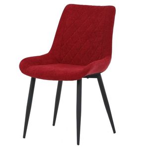 Sconto Jedálenská stolička NICOLETTE červená/čierna vyobraziť