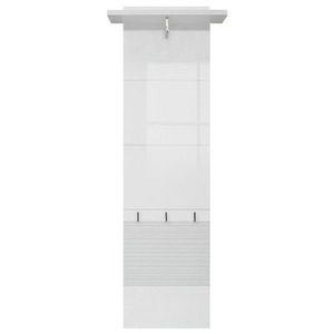 Sconto Predsieňový panel FELINO 15 biela/vysoký lesk, šírka 39 cm vyobraziť