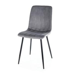 Sconto Jedálenská stolička OLON sivá/čierna vyobraziť