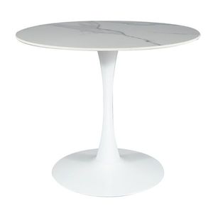 Sconto Jedálenský stôl ISPIRU biely mramor/biela vyobraziť