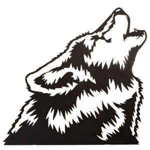 Sconto Nástenná dekorácia MONY vlk, 34x34 cm vyobraziť