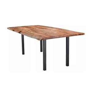 Sconto Jedálenský stôl GURU FOREST akácia/čierna, 90x60 cm vyobraziť