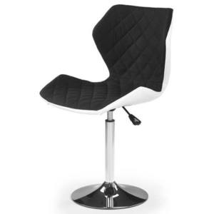 Sconto Detská stolička MOTRAX 2 čierna/biela vyobraziť