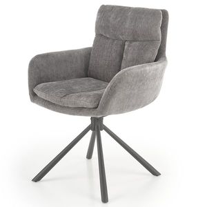 Sconto Jedálenská stolička SCK-495 sivá/čierna vyobraziť