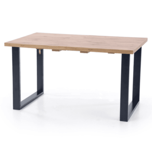 Sconto Jedálenský stôl VINUM 160 dub wotan/čierna vyobraziť