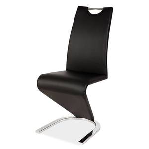 Sconto Jedálenská stolička SIGH-090 II čierna/chróm vyobraziť