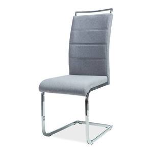 Sconto Jedálenská stolička SIGH-441 sivá/chróm vyobraziť